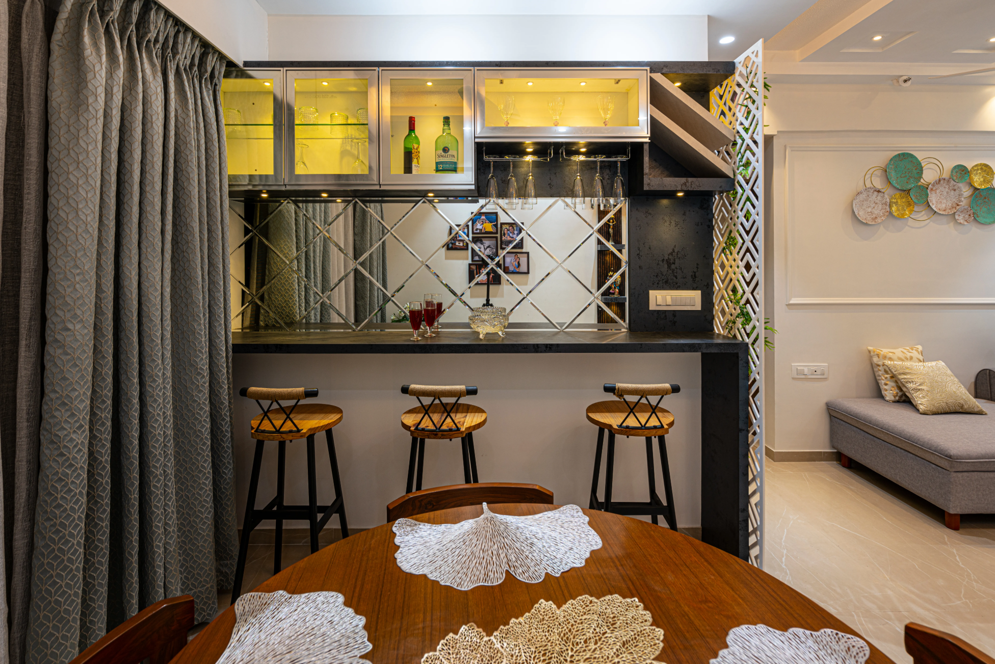 Modular kitchen interior
