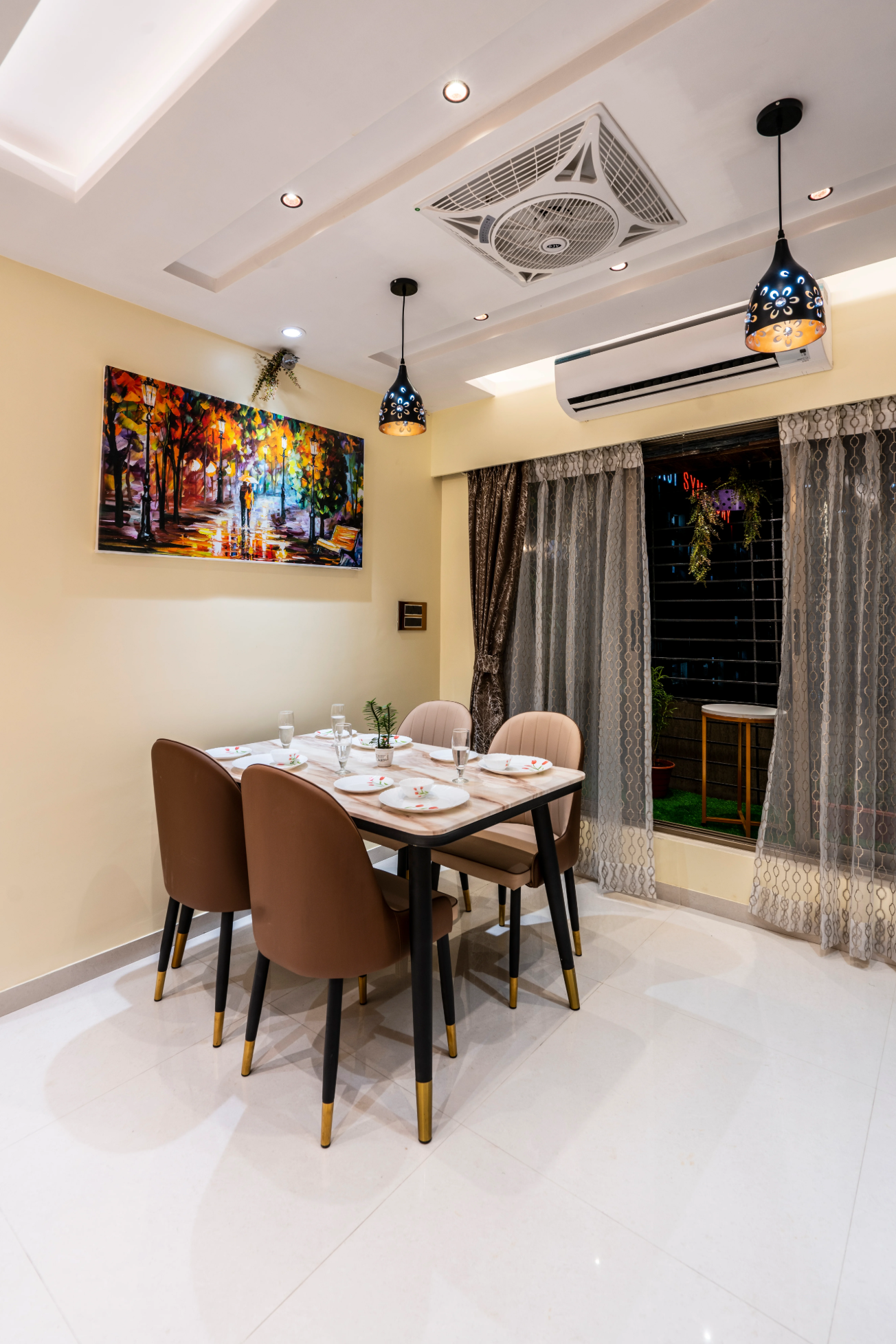 Residential dining interior