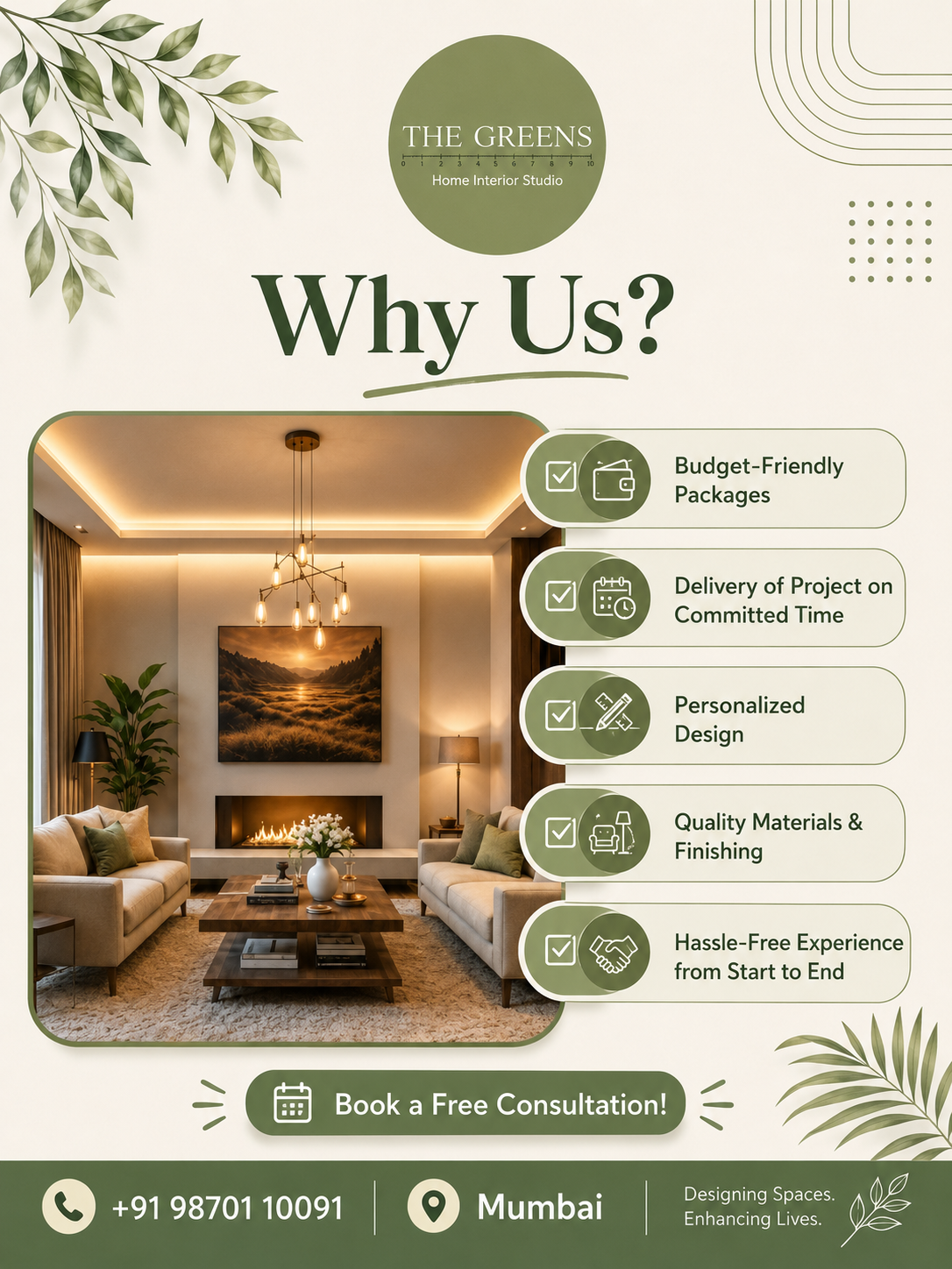 Greens Interior studio and design